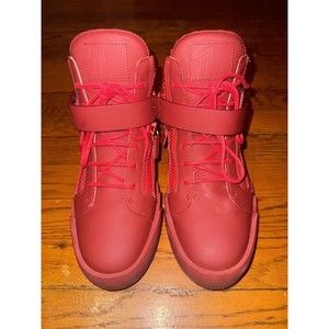 Giuseppe Zanotti Foxy London SC Uomo Fiamma Red Men's Size 46/ USA 13